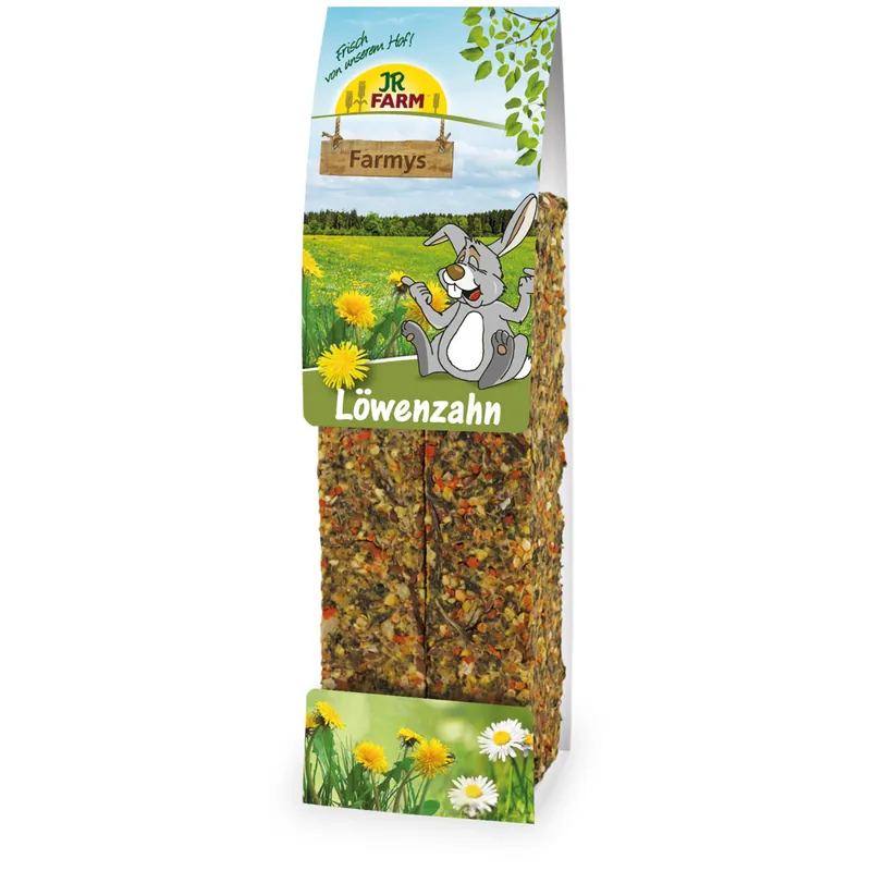 JR FARM Nager Farmys Löwenzahn 160g Kleintiersnack Sale